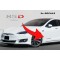 2pcs 85D Lower door decals