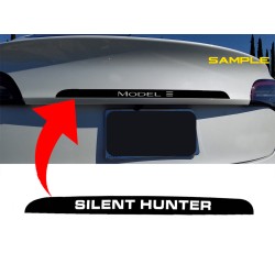Tesla Model 3 Y Trunk Accent - Custom Text
