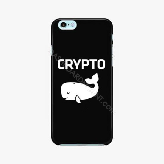 Crypto Whale Phone decal