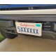 Ford Bronco License plate bracket / Relocation Kit  - 2021 2022 2023models