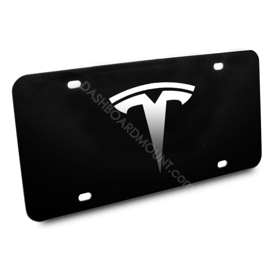 Tesla Logo Plates