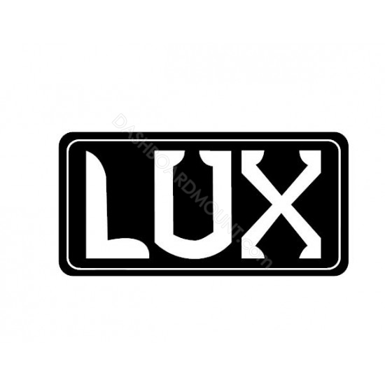 LUX Static cling logo