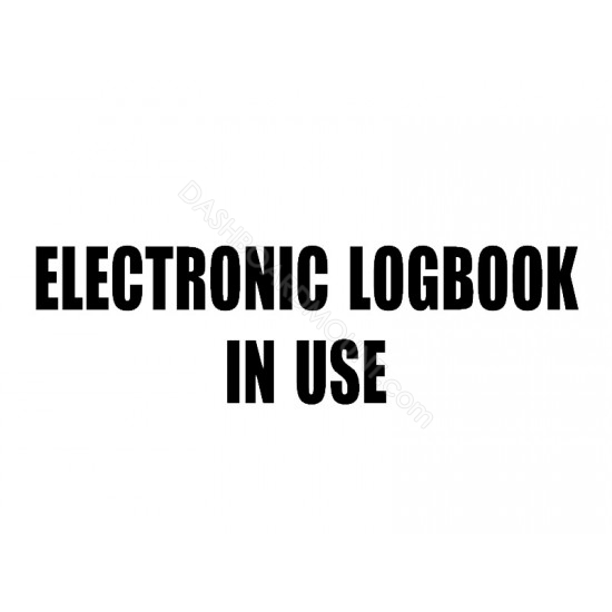 ELD Electronic LogBook In Use