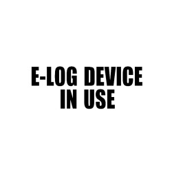ELD E log Device In Use