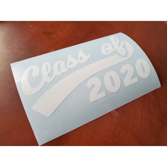Class 2021 window decal / cling (8" - 36") - D1