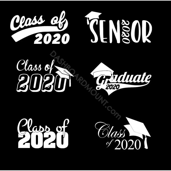 Class 2021 window decal / cling (8" - 42") - D8