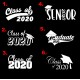 Class 2021 window decal / cling (8" - 42") - D8