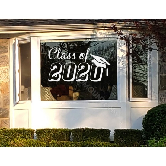 Class 2021 window decal / cling (8" - 36") - D2
