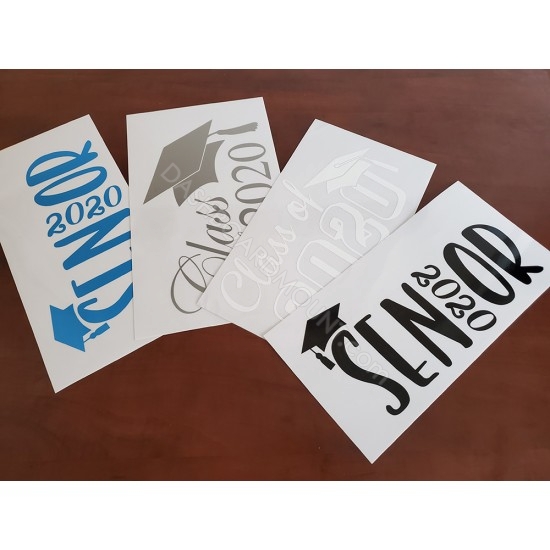 Class 2021 window decal / cling (8" - 42") - D8