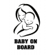 Baby On board mother