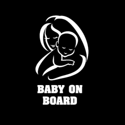 Baby On board mother