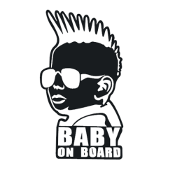Mohawk Baby On Board