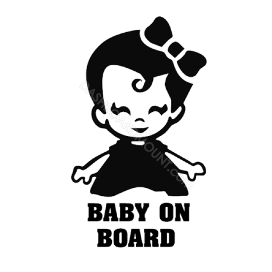 Baby on Board Girl