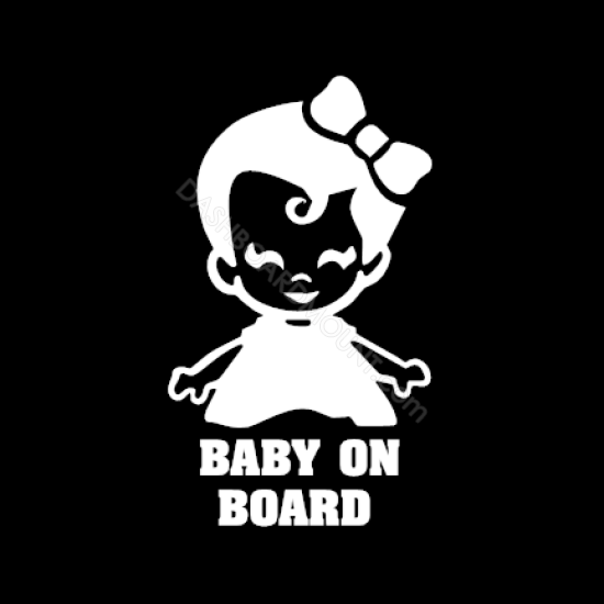 Baby on Board Girl