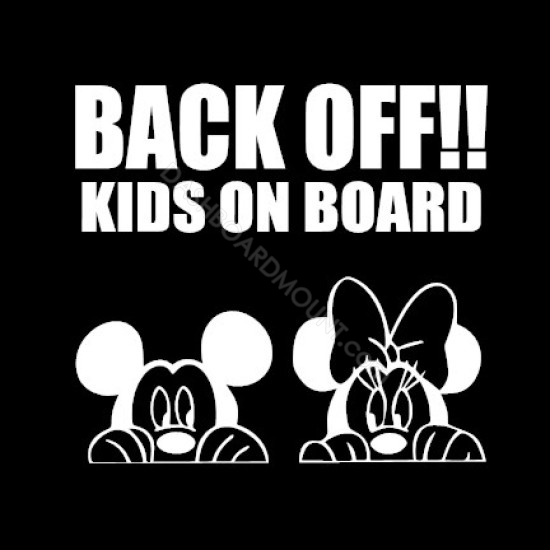 Back Off Kids on Board