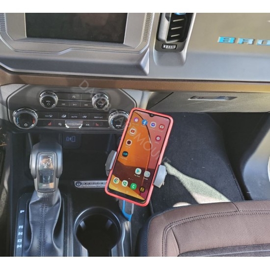  Vortex Maxi phone + Tablet/ipod console Mount - 2021 Ford Bronco Big Body
