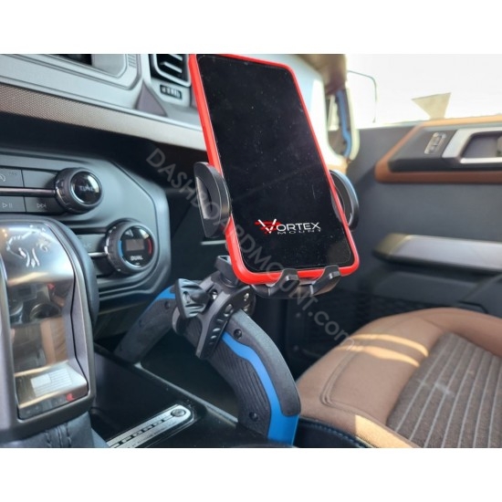 Porsche Cayenne center console dash phone mount holder clip 