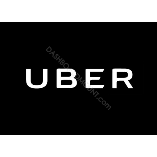 UBER Logo Text 7.5" x 1.5" 